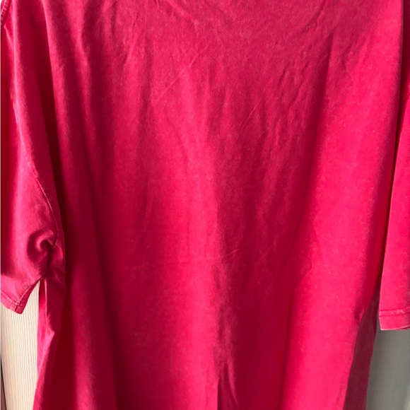 Breast Cancer Awareness Pink Distressed “In October We Wear Pink” T-Shirt - Picture 6 of 11